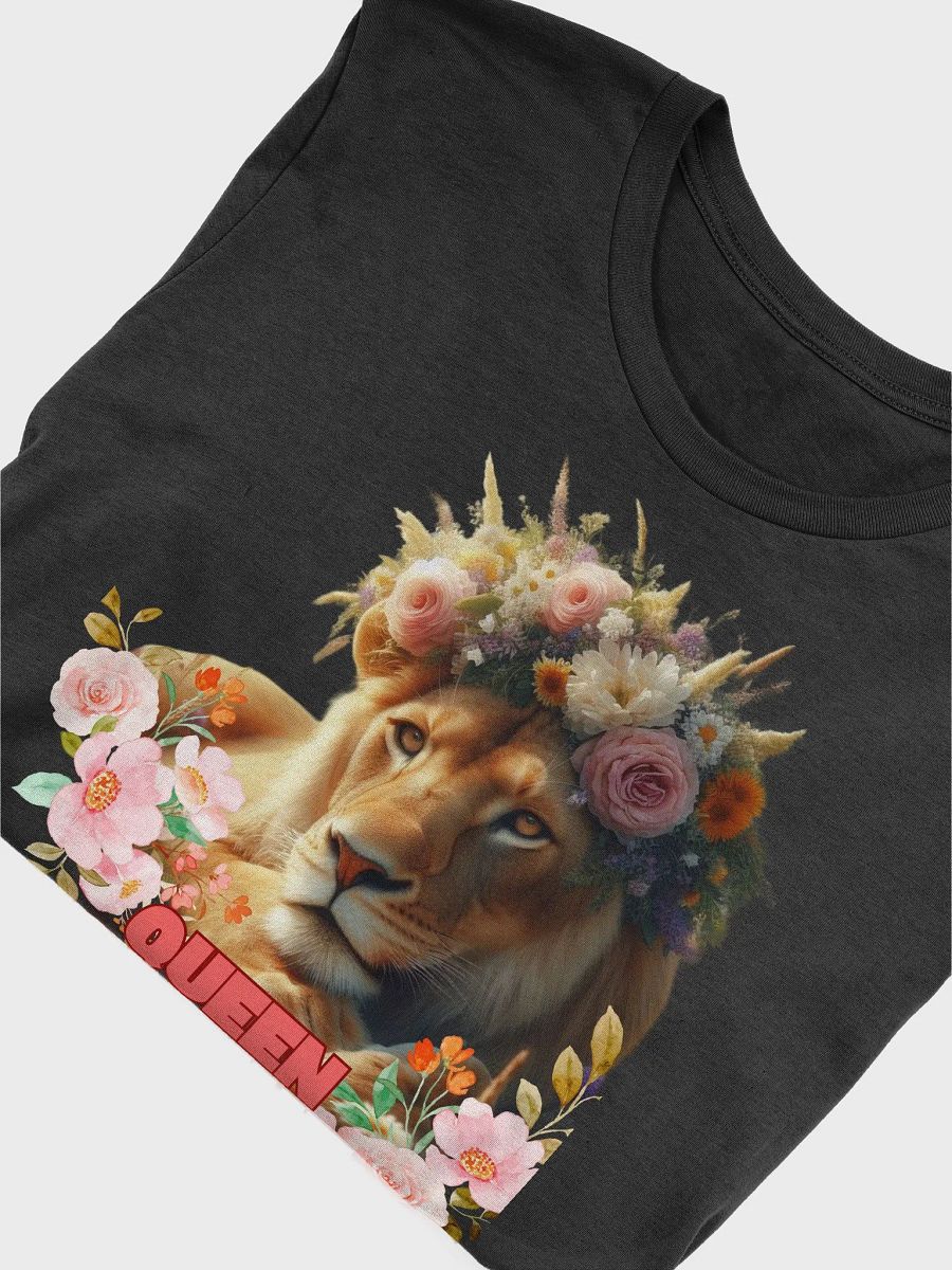 Floral Crown Lion Queen T-Shirt product image (29)