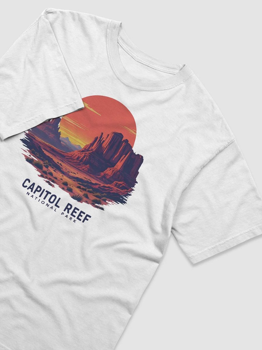 Capitol Reef National Park Retro Sunset Design – Utah product image (3)