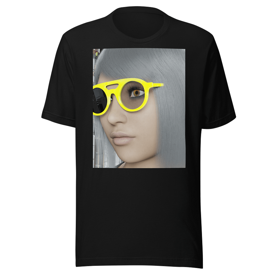Eclectic Visionary Yellow Glasses T-Shirt product image (1)