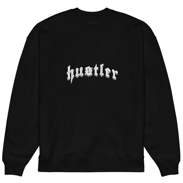 Magigio Hustler Unisex Organic Oversized Sweatshirt product image (1)