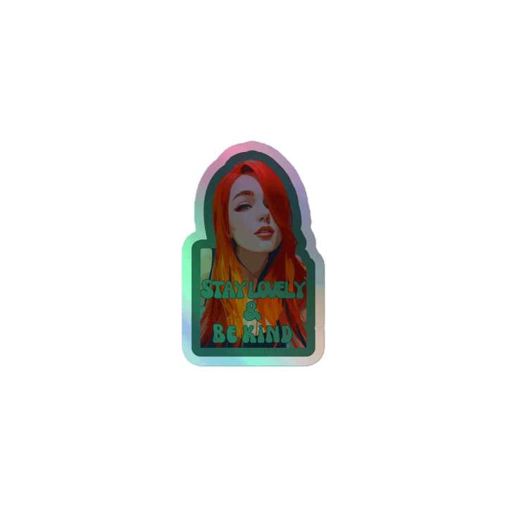 Stay Lovely & Be Kind Single Retro Holo product image (1)