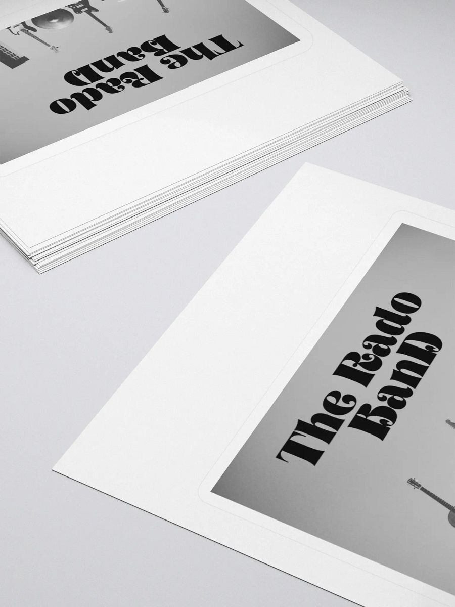 The Rado Band Music Equipment Stickers product image (4)