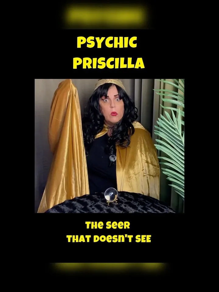 Psychic Priscilla and her Hilariously Unclear Visions! 11 skits! product image (1)