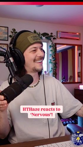 @hthaze reacted to ‘Nervous’ on his charity stream yesterday! I’ve been watching his videos and streams for a few years now a...
