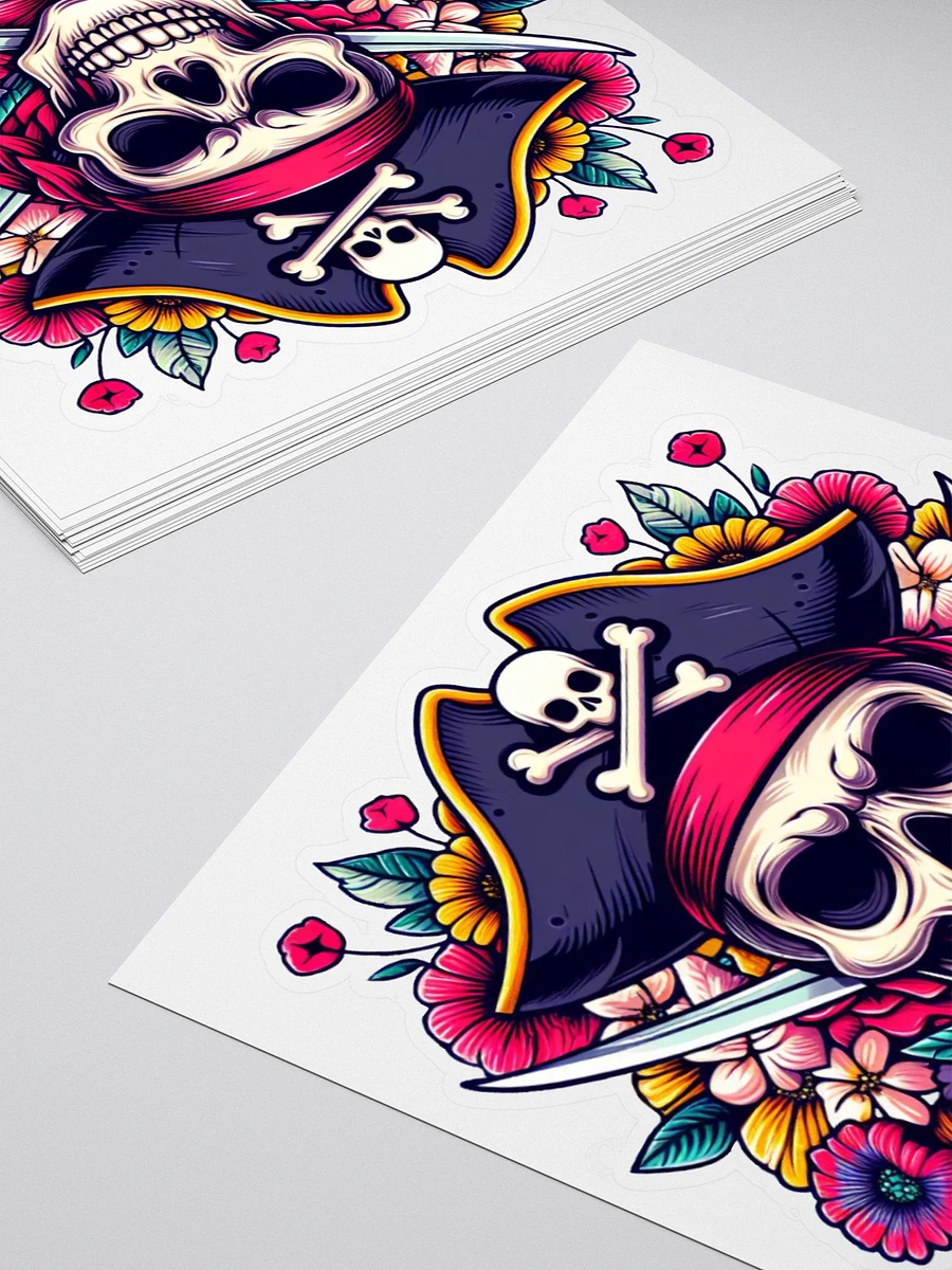 Pirate Spring Skull Sticker *LIMITED TIME* product image (4)