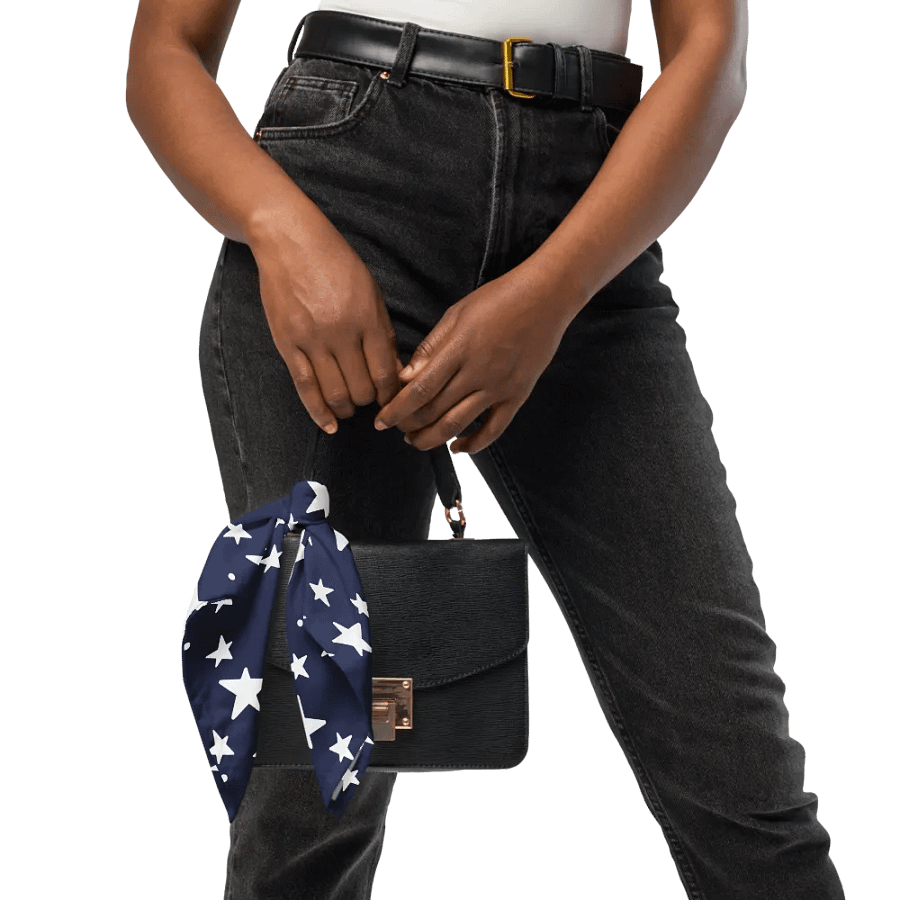 Blue + White Stars USA Bandana product image (5)