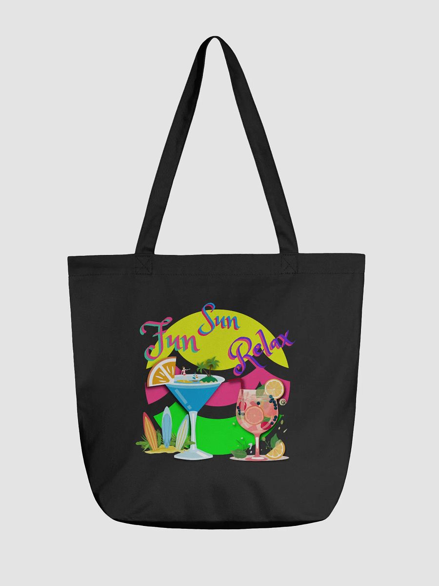 holiday Cocktail Paradise organic Tote for friends ladies moms daughters product image (1)