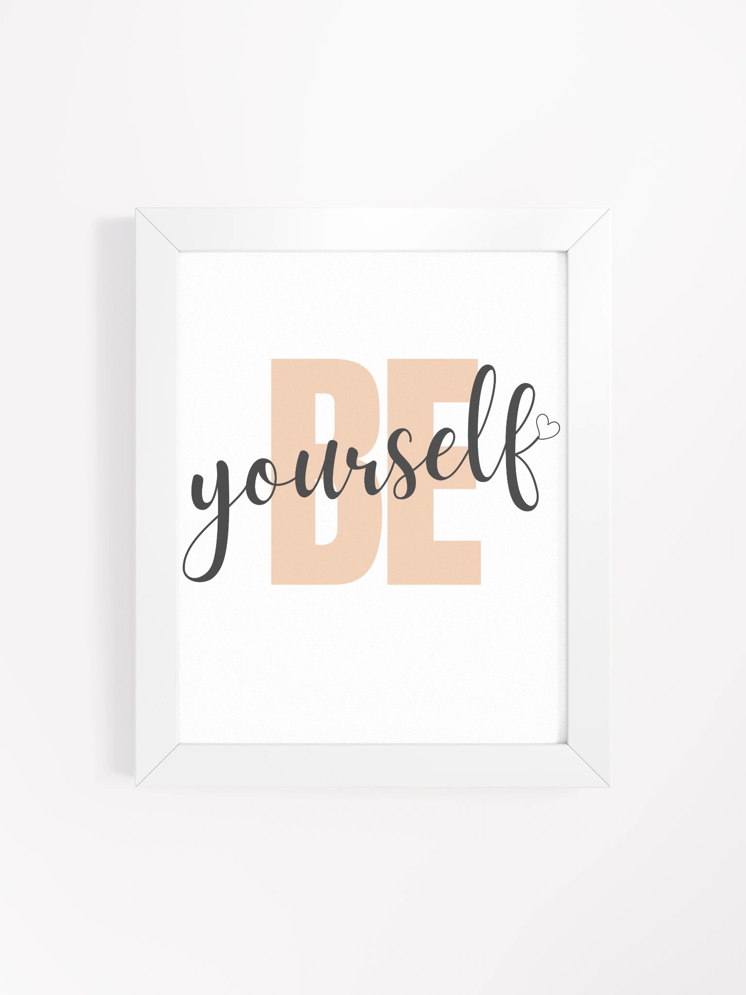 BE Yourself Framed Poster product image (4)