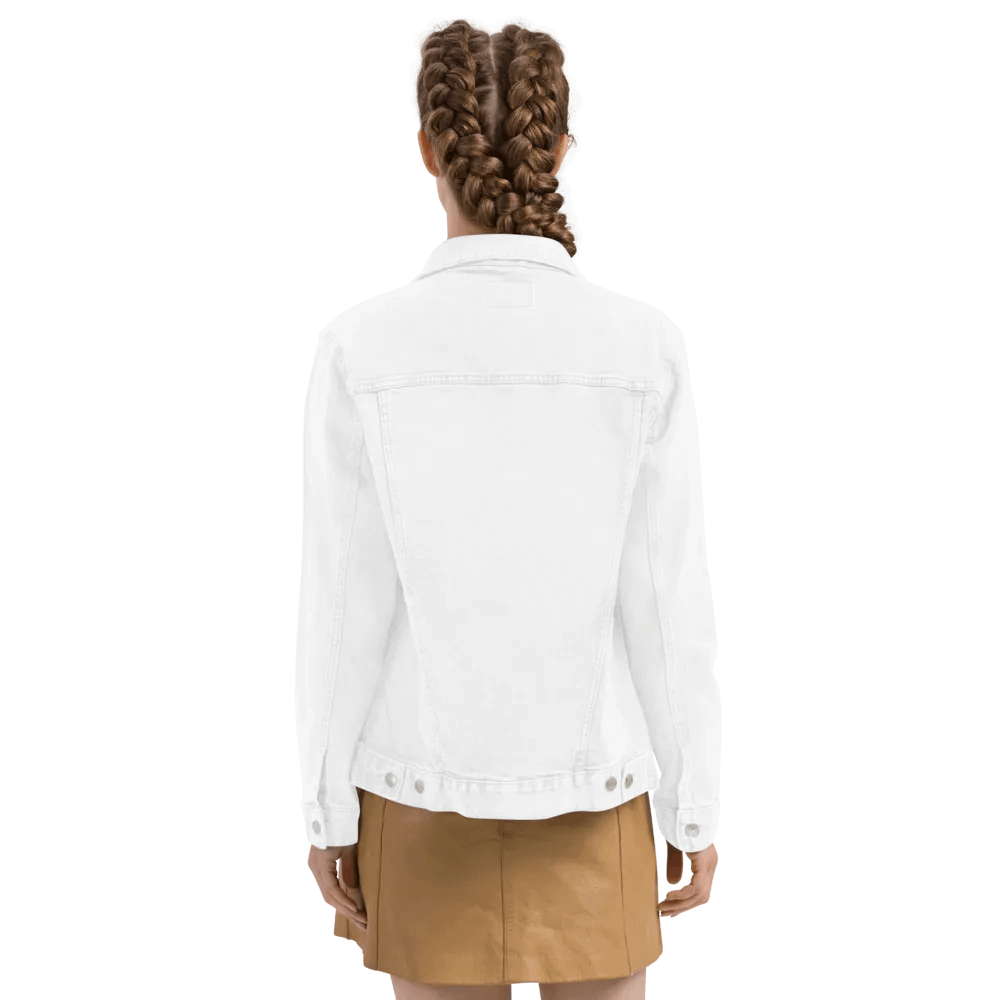 Canadian Flag Line Art Denim Jacket product image (76)