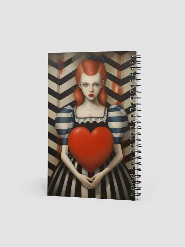 Gothic Heart Spiral Notebook product image (2)