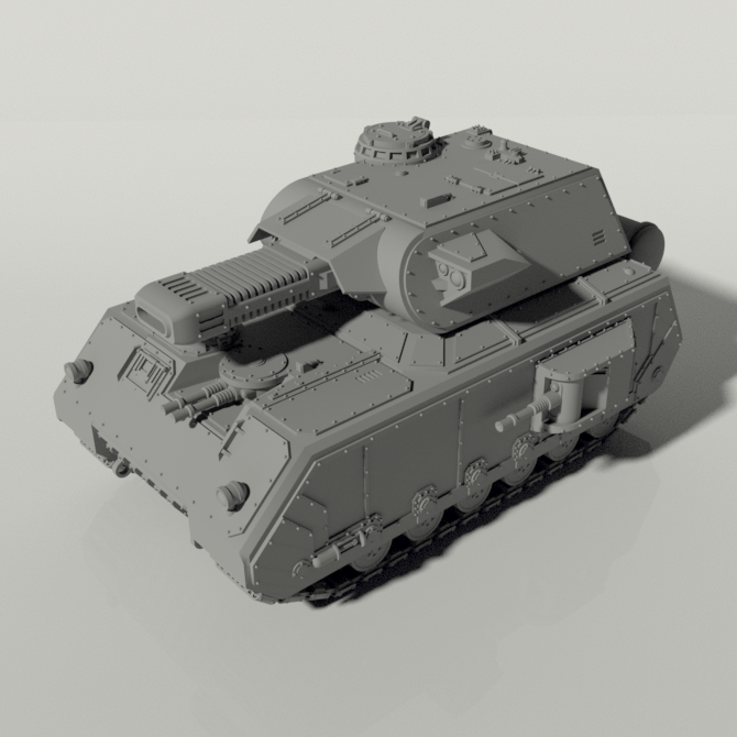 Grim Maus Heavy Battle Tank STLs product image (3)