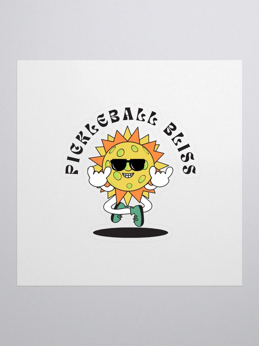 Sunny Pickleball Bliss Sticker Pack product image (1)