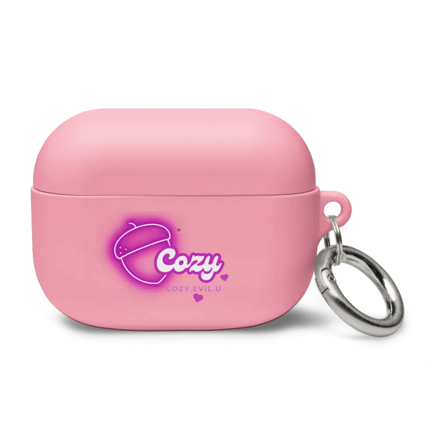 Pink Cozy AirPods Case product image (2)