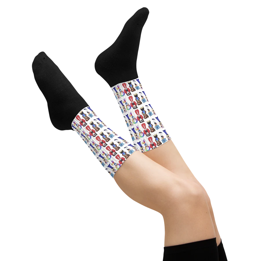 White Group Chibi Socks product image (23)
