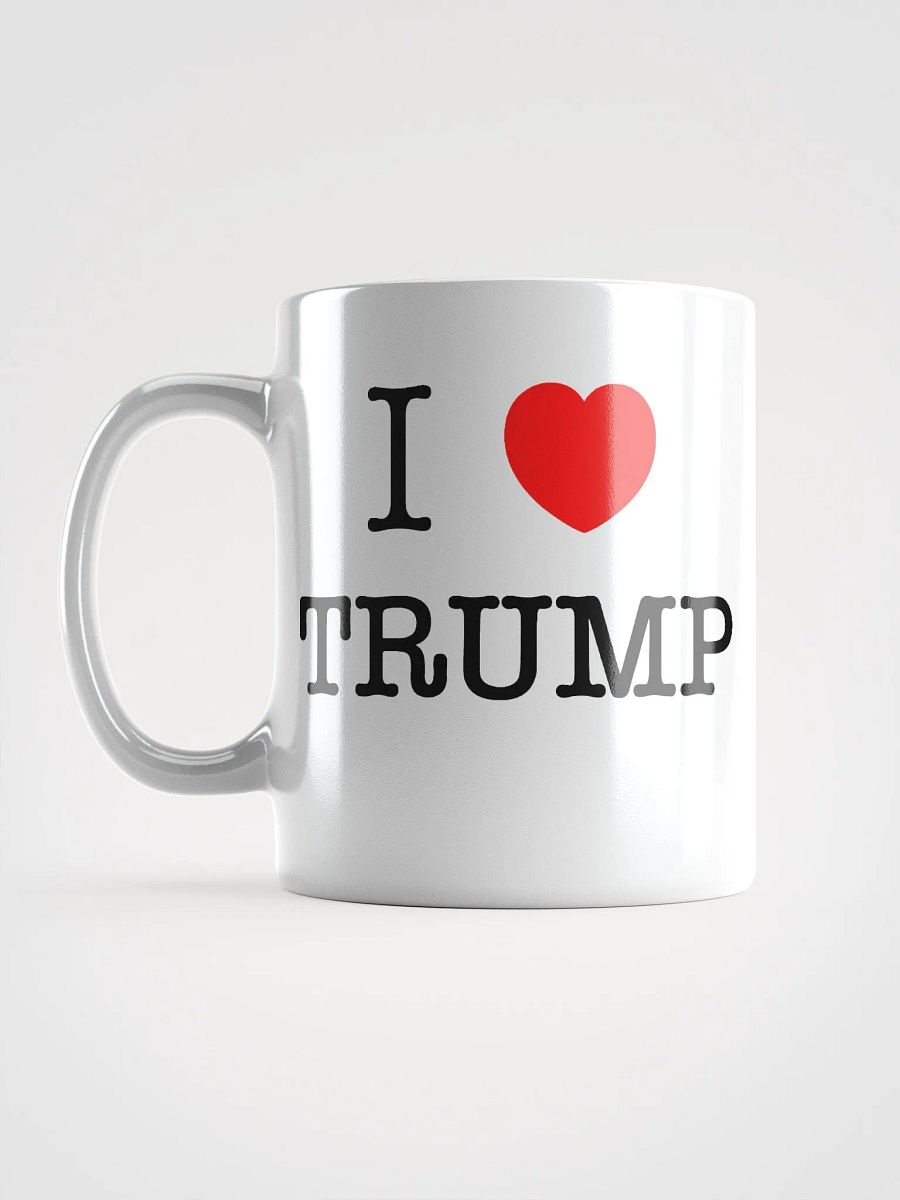 I Love Trump Mug White product image (6)