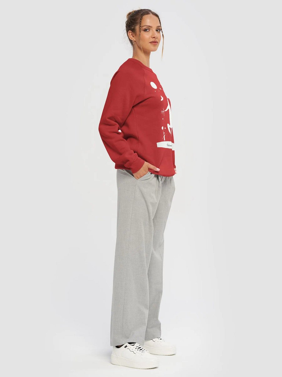 Bella+Canvas Unisex Sponge Fleece Raglan Sweatshirt product image (6)