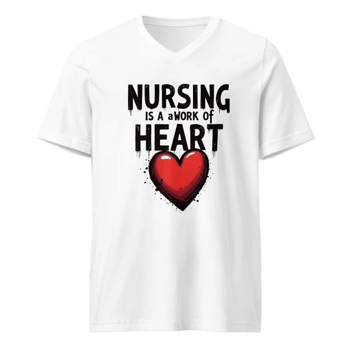 Heartfelt Nursing V-Neck Tee product image (1)
