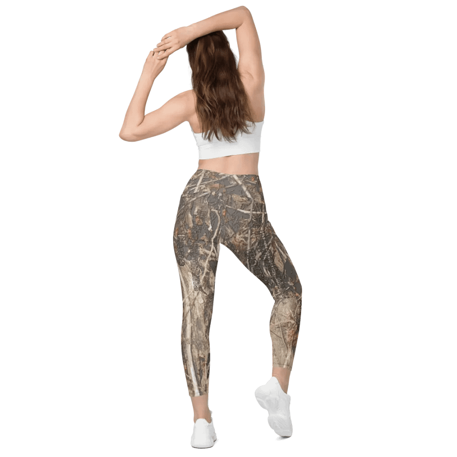 Leggings with Pockets - Dead Split - It Happennnns Camo product image (8)