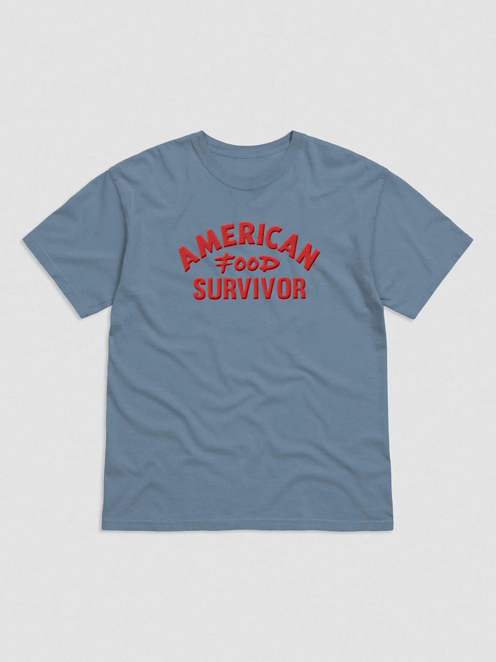 'American Food Survivor' Embroidered Tee product image (1)