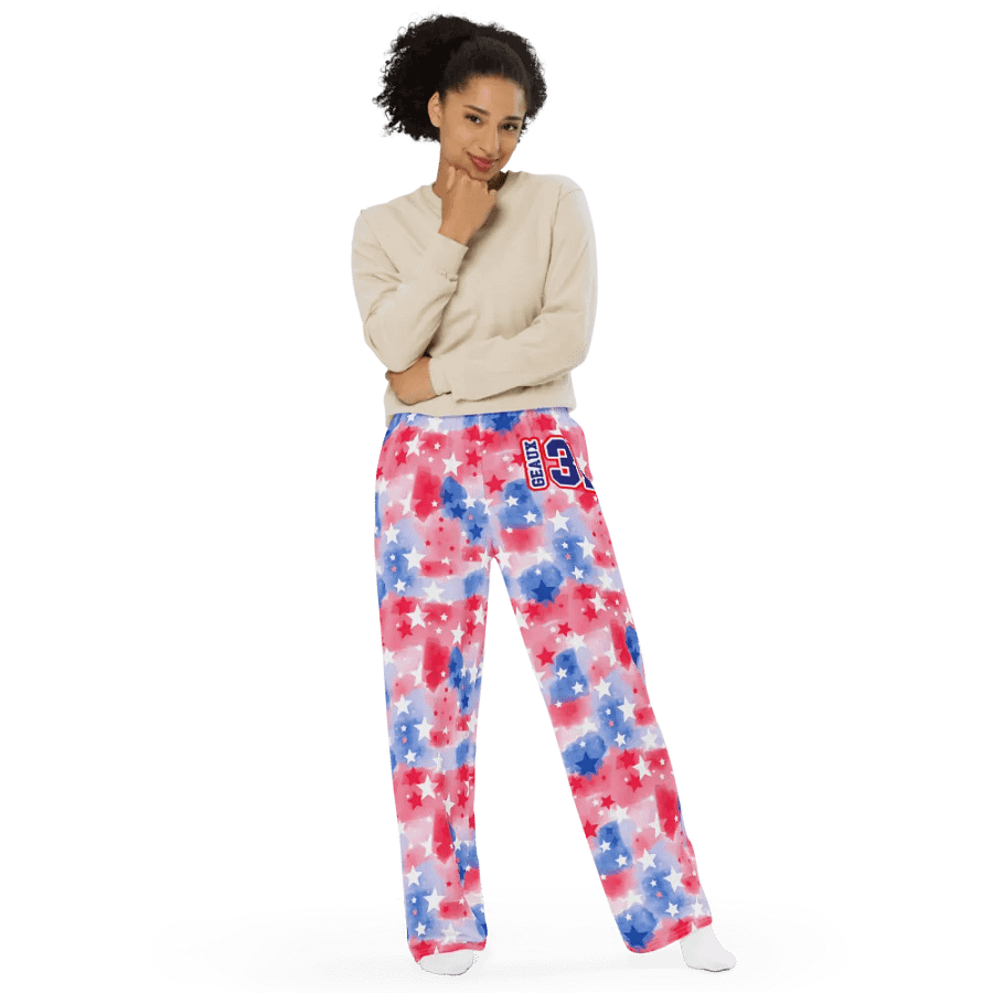 Unisex RWB All Over Print Watercolor w/Stars - Geaux 31 product image (11)