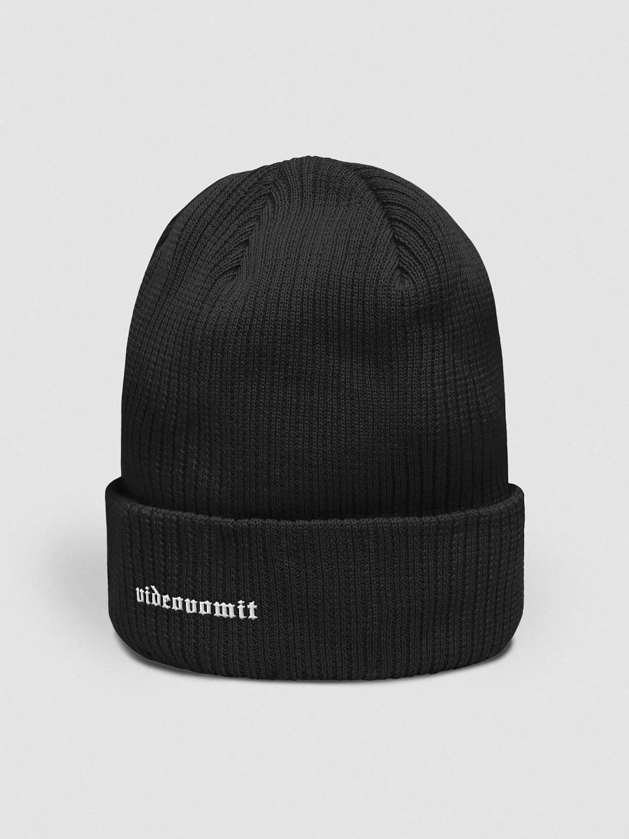 videovomit GOTHIC embroidered beanie product image (2)
