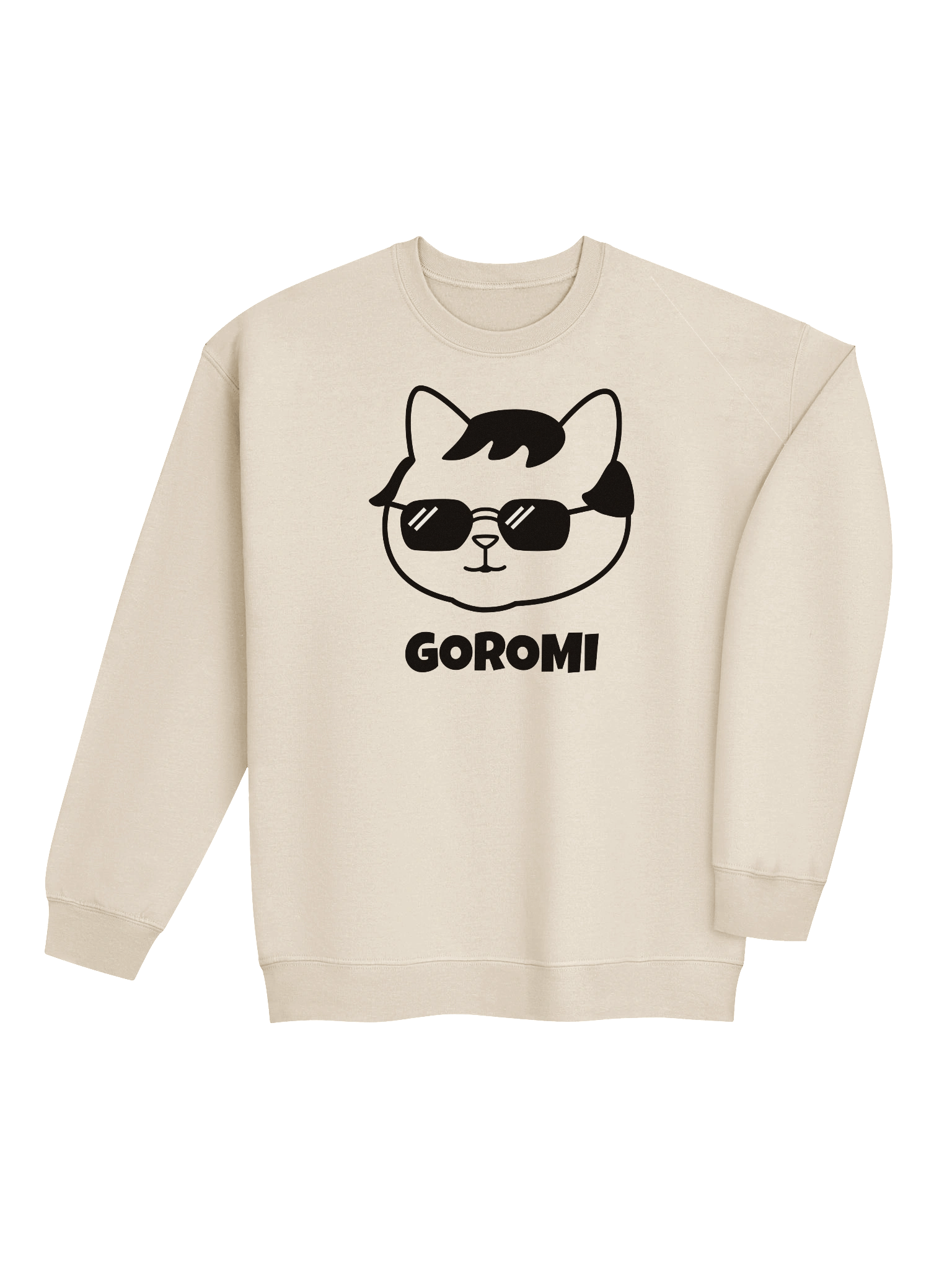 Goromi the Cat in Wig - Unisex Adult Sweatshirt product image (4)