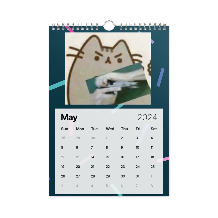 Wall Calendar (2024): Meme Cats product image (14)