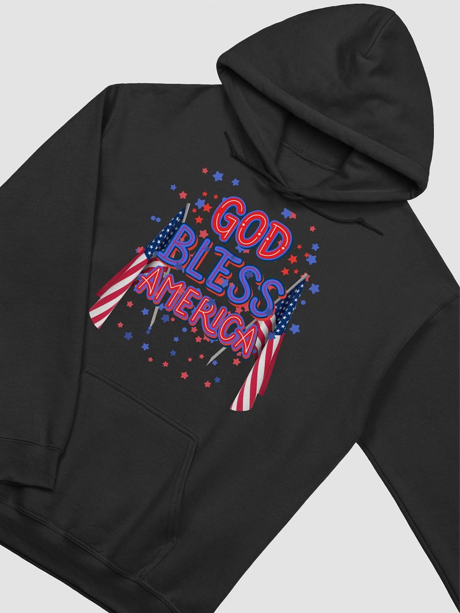 'GOD BLESS AMERICA Hoodie for mom dad sons daughters friends product image (3)