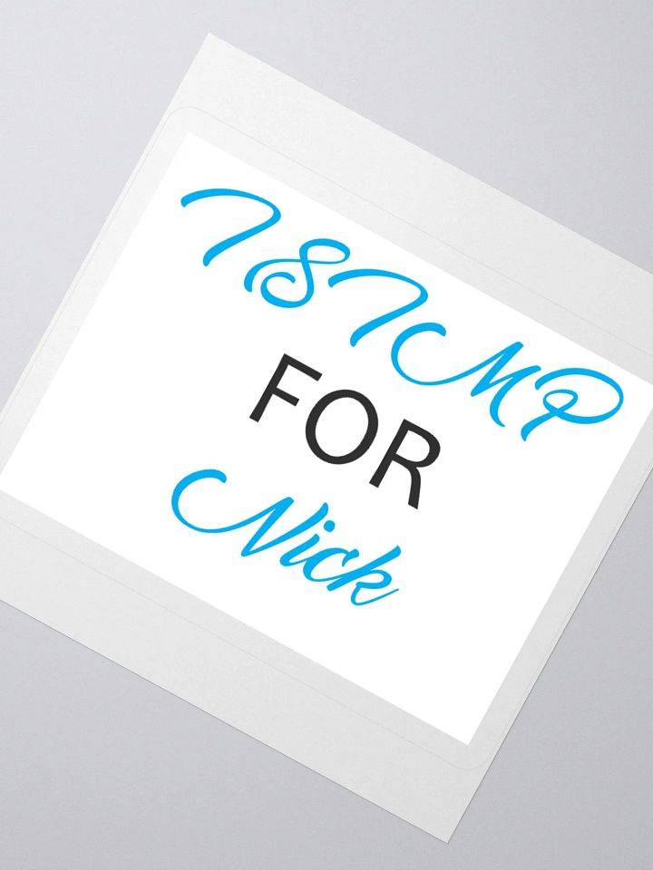 I Simp For Nick KissCut product image (2)