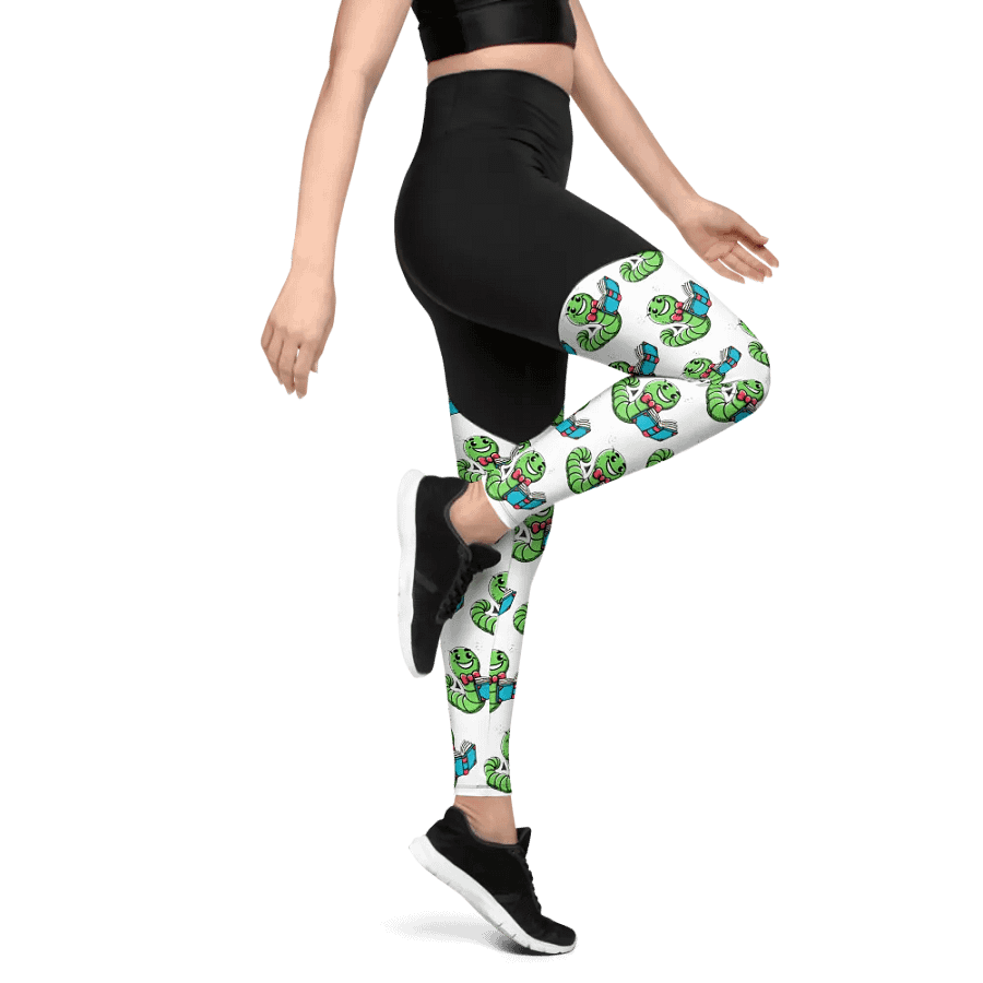 Smart Reader All-Over Leggings product image (8)
