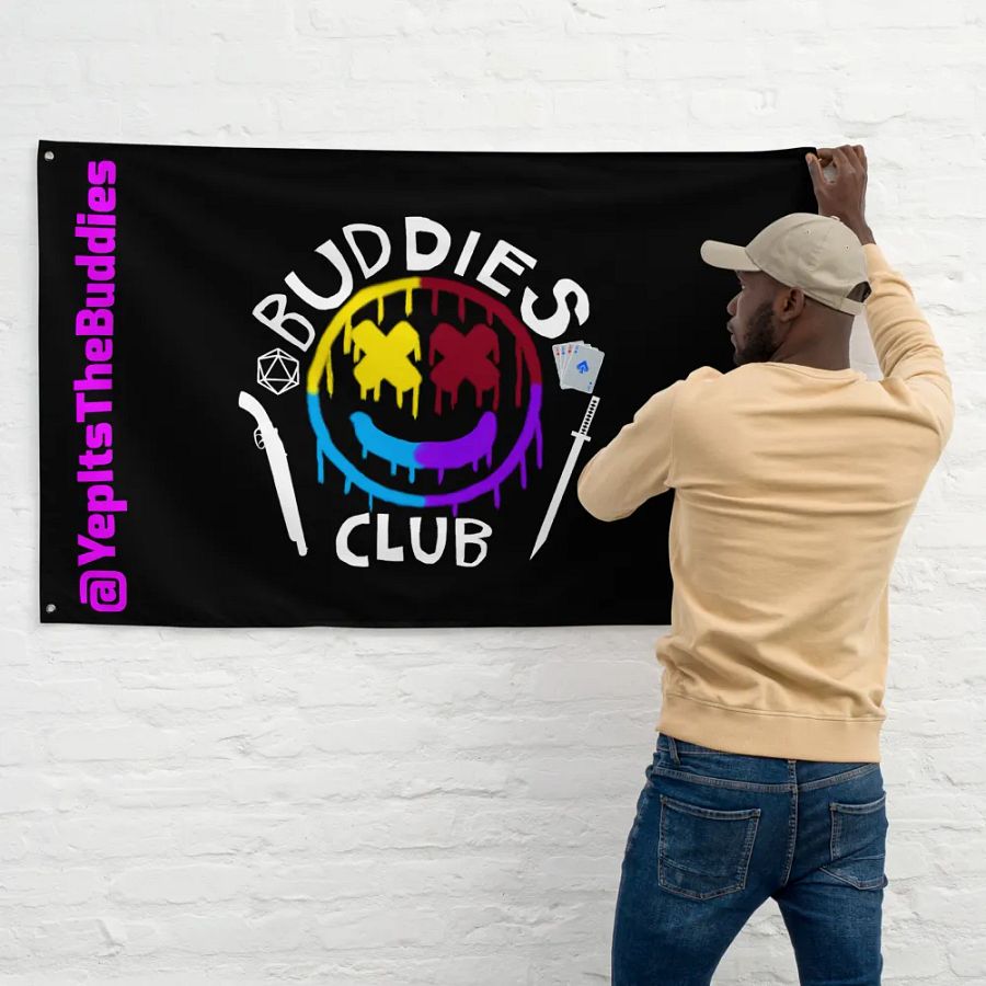 Buddies Club Flag (Dark Mode) product image (11)