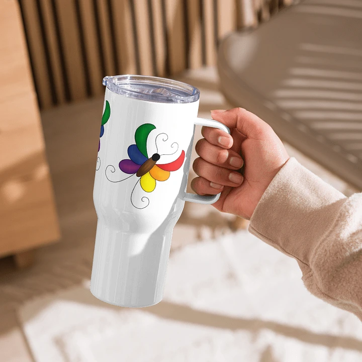 Rainbow Butterfly - Travel Mug product image (1)