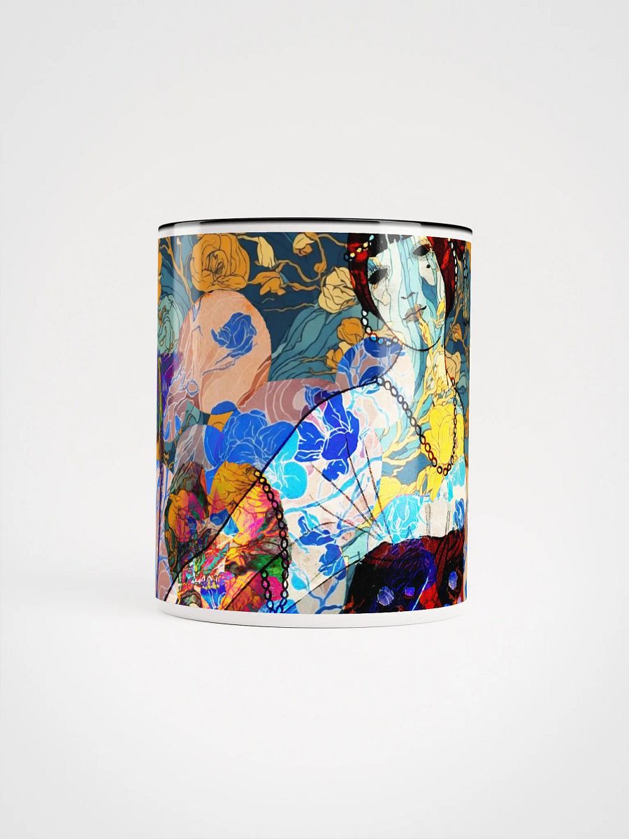 'A Symphony of Colors in the Garden' by Edward Martin Ceramic Mug product image (57)