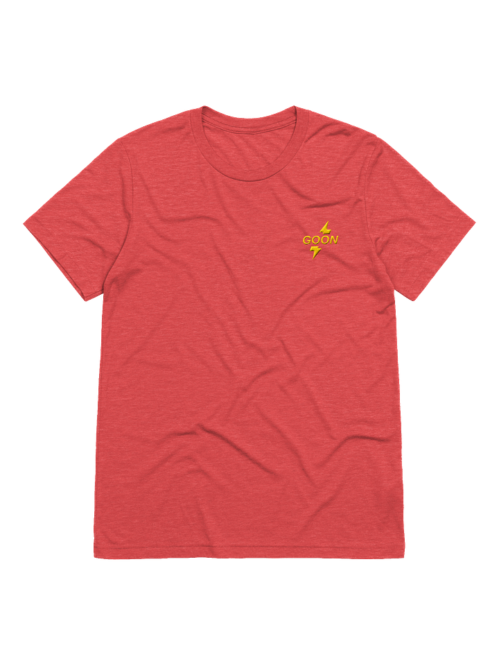 Goon Bolt Short Sleeve T-Shirt Red (Small Logo) product image (1)