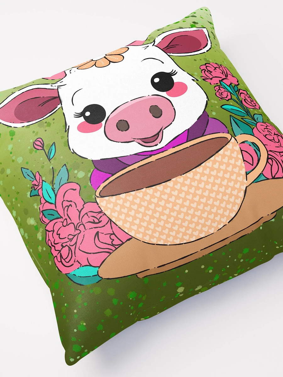 Coffee Break Cow Pillow product image (5)