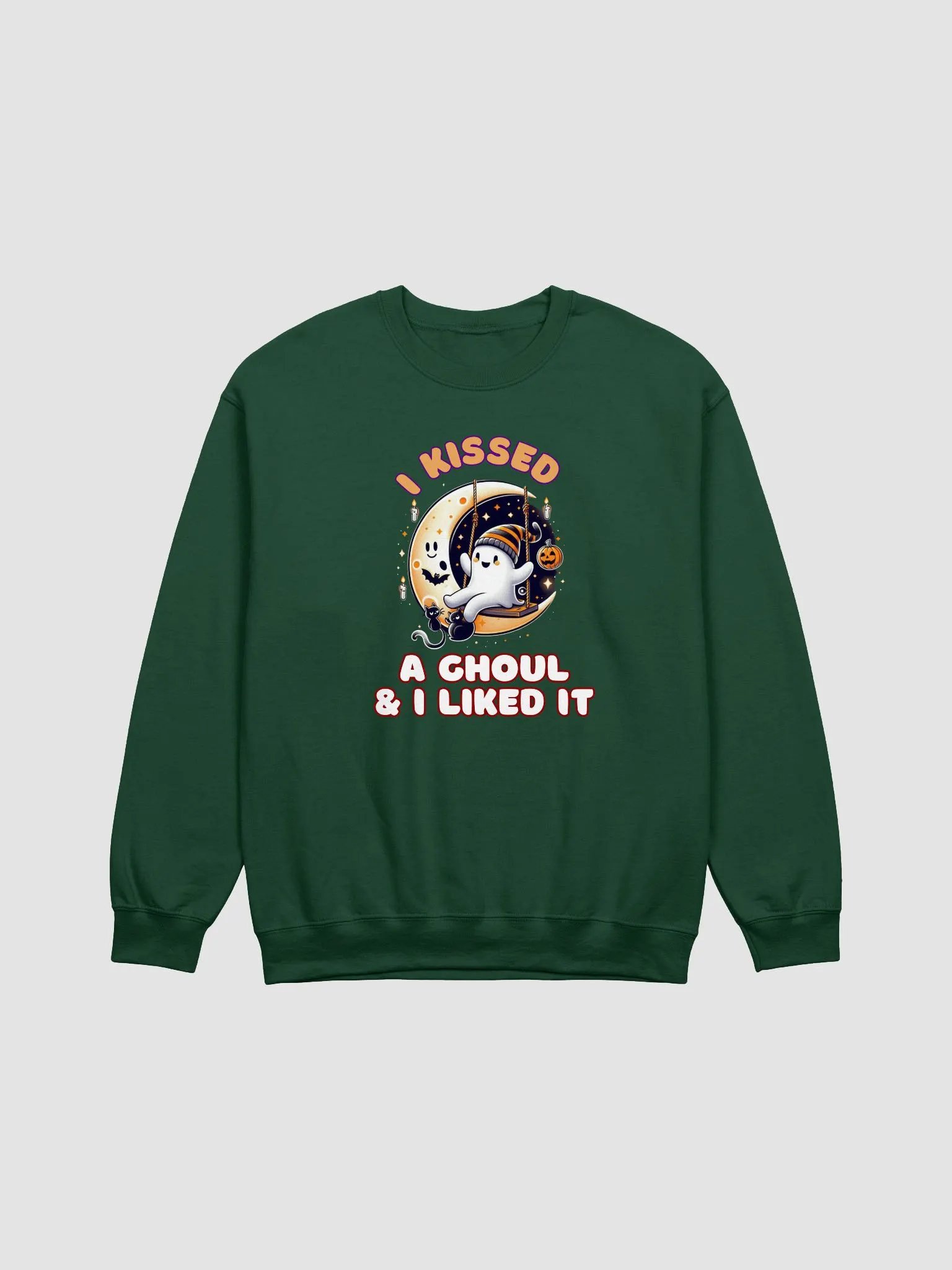 Kissed a Ghoul Halloween - Unisex SweatShirt product image (7)