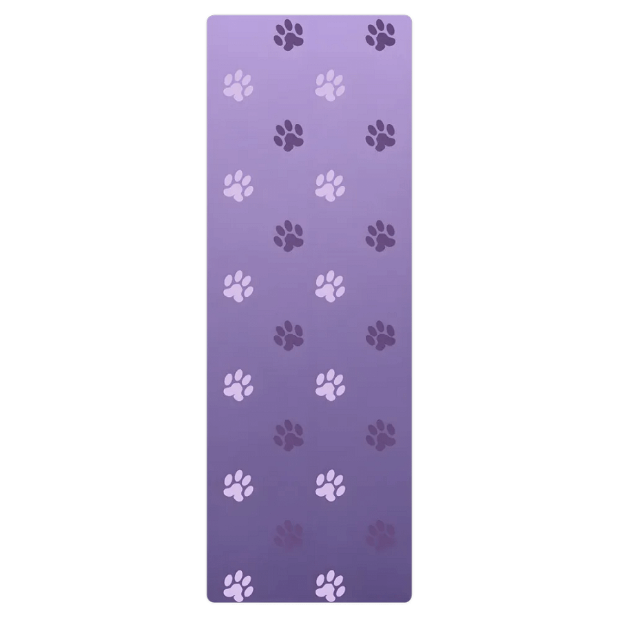 Paw Print Yoga Mat product image (2)