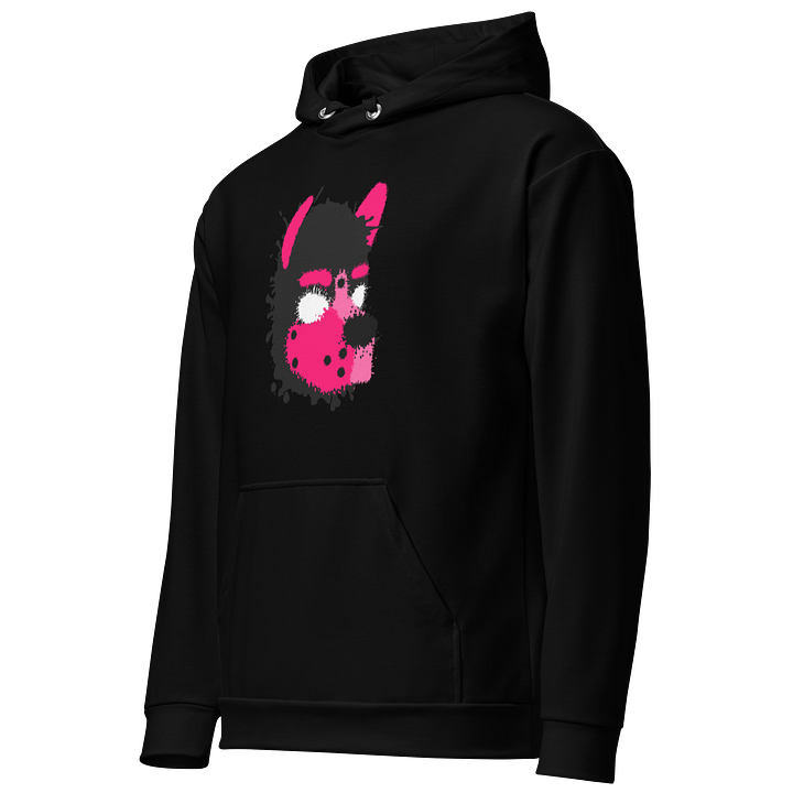 Pup Splatter Hoodie - Black / Pink product image (2)