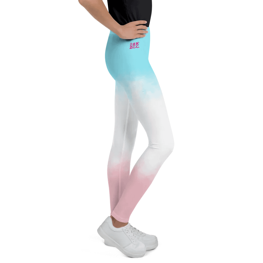 🎨 Girls’ | Youth | Coastal Cool Vibes | BRN.2C.C.™ | Leggings 💫 product image (5)