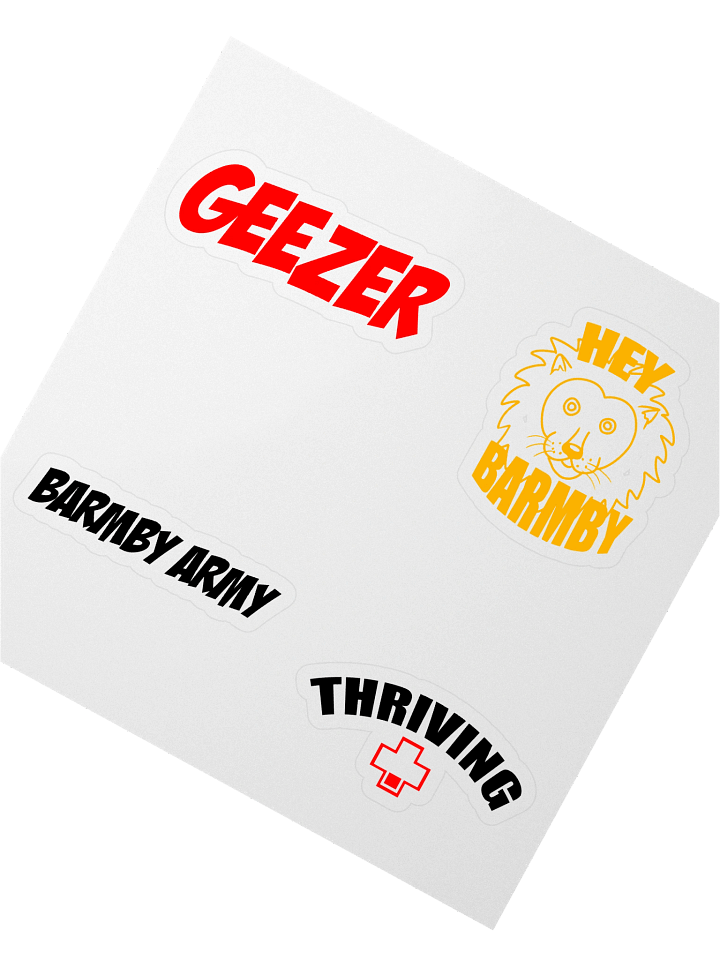 Classic Barmby Stickers product image (2)