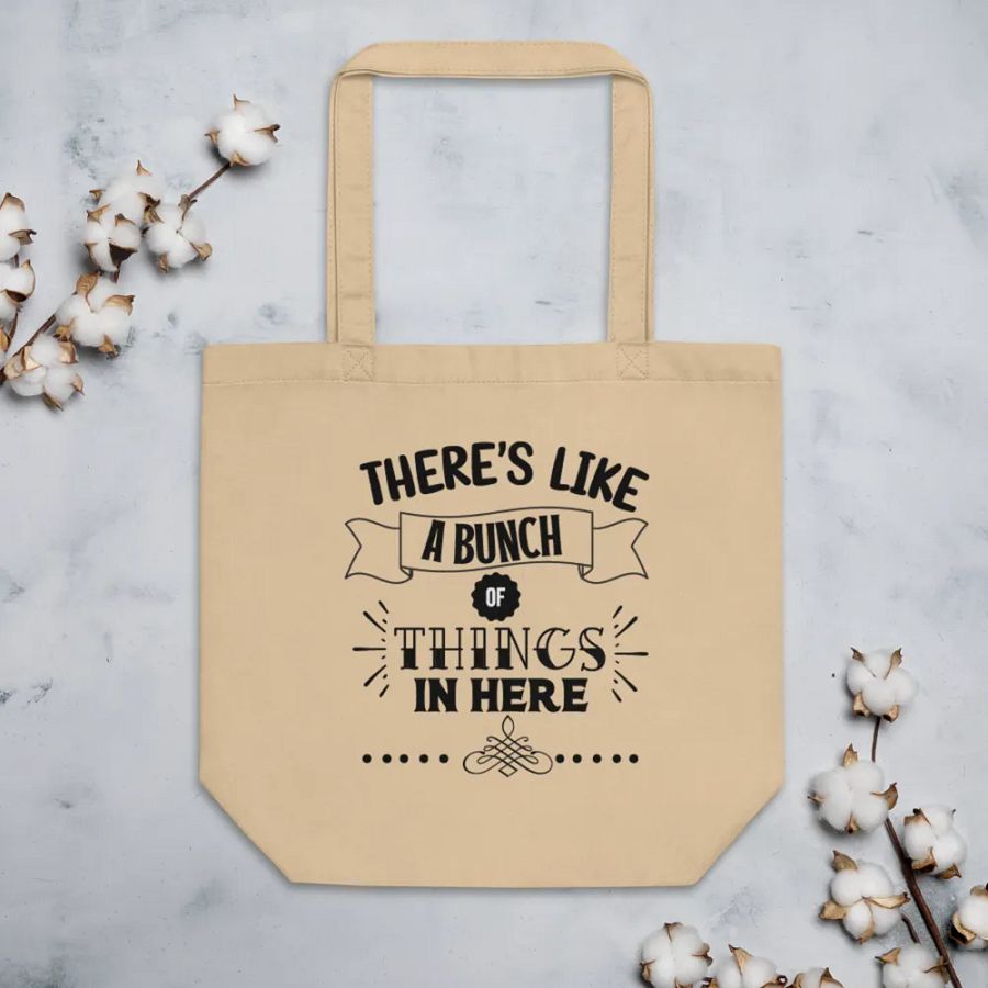 Eco-Friendly Ribbon Banner Tote Bag product image (3)
