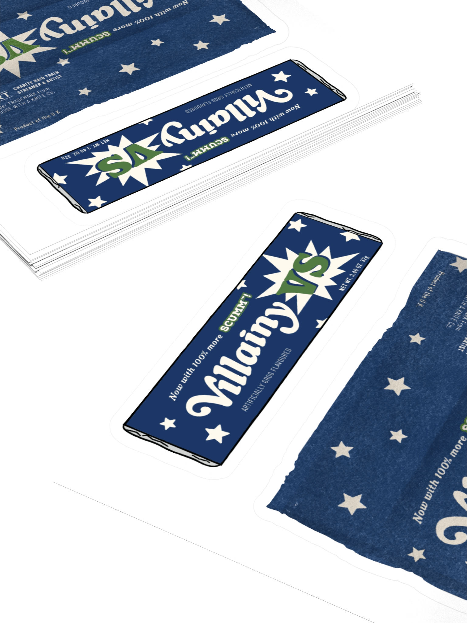 Villanyvs Grog Bar Sticker Duo | Villainyvs product image (7)