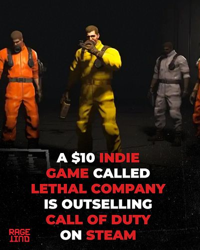 Indie Games for the win 👀 #gaming #videogames #indiegame #lethalcompany
