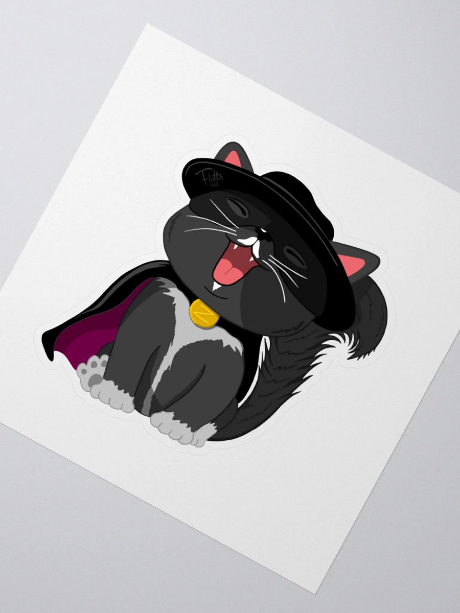 Zorro Cat Sticker product image (5)