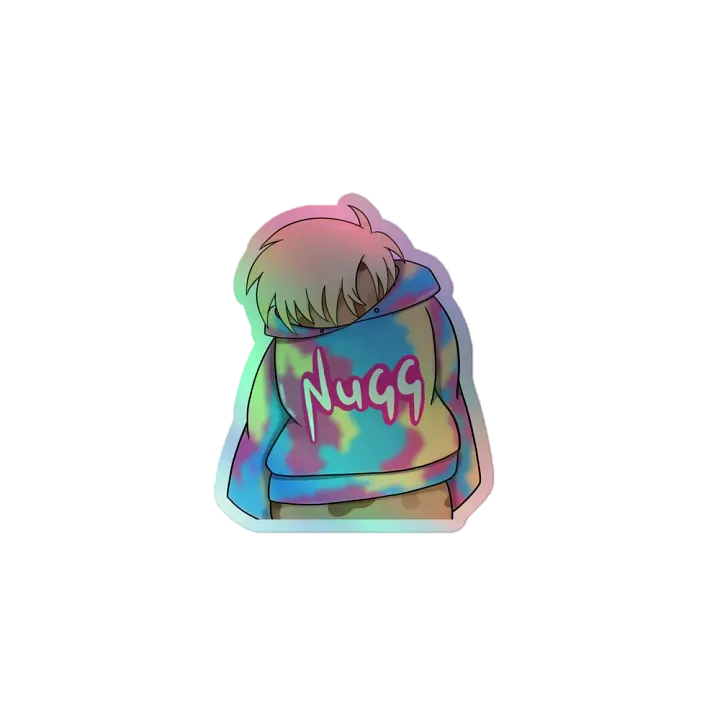 I'm Just Nugget Holographic Sticker product image (1)
