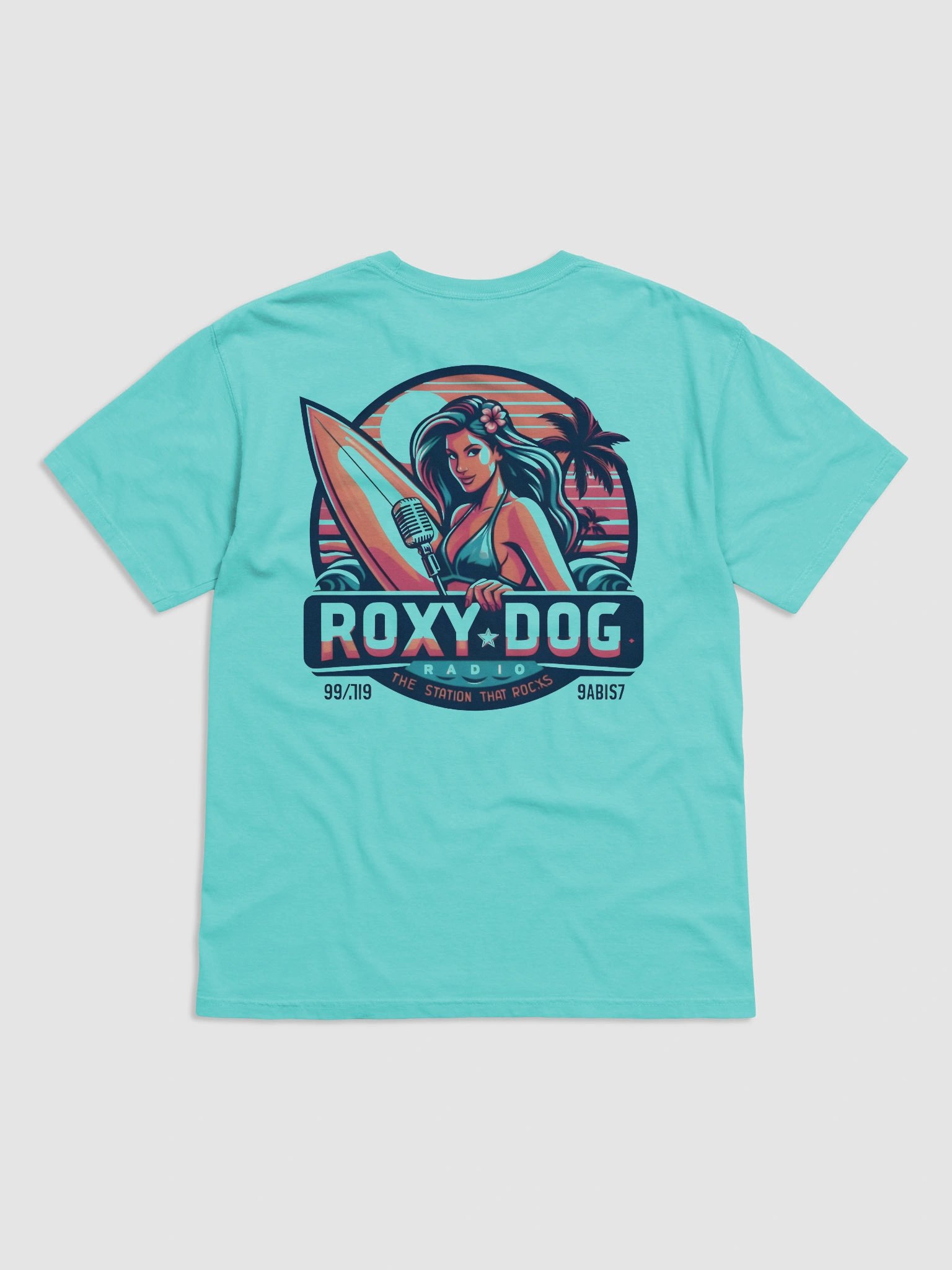 Roxy Dog Radio Surfer Girl T-Shirt product image (22)