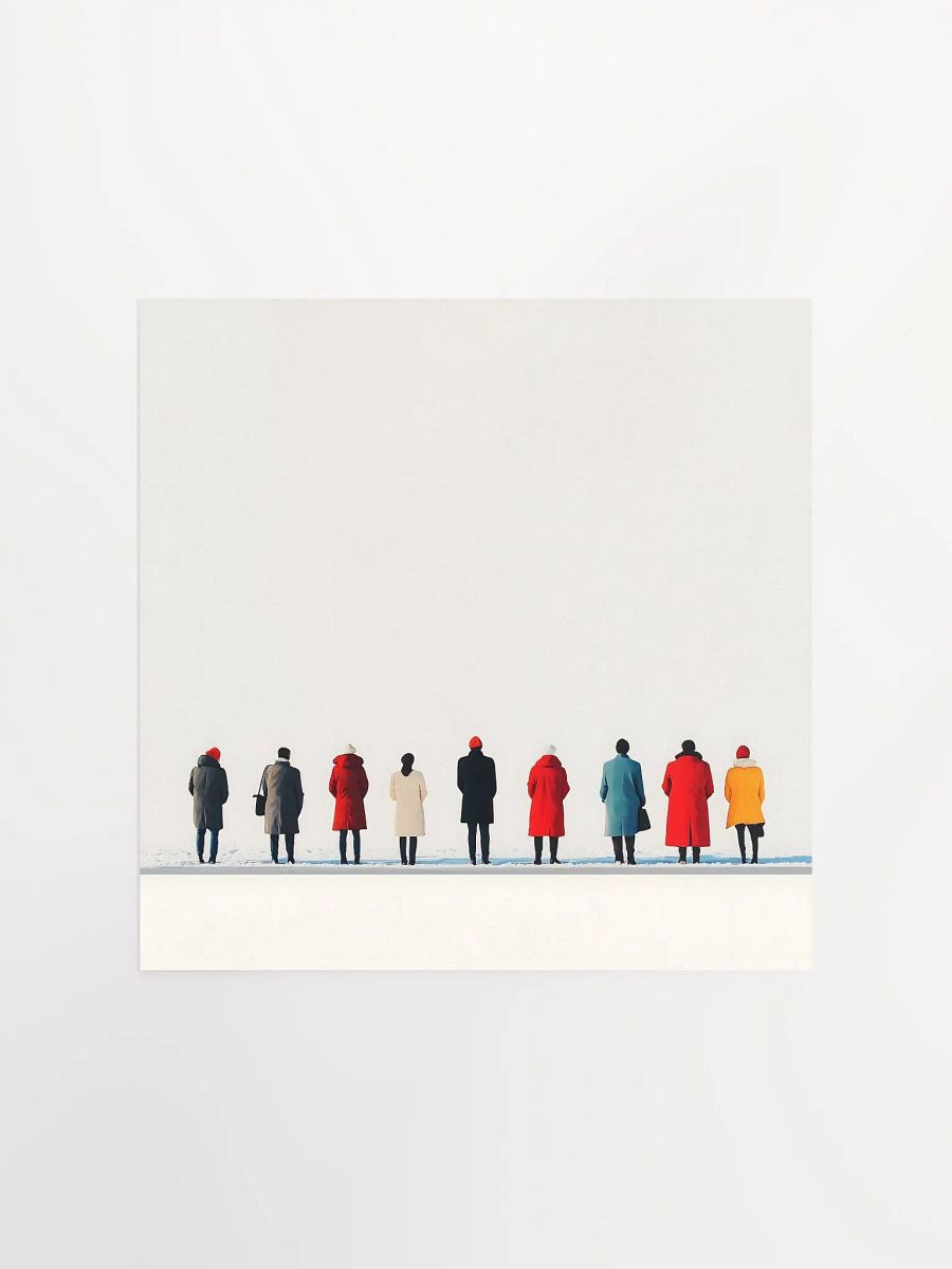 Vibrant Coats Lineup Poster Art product image (3)