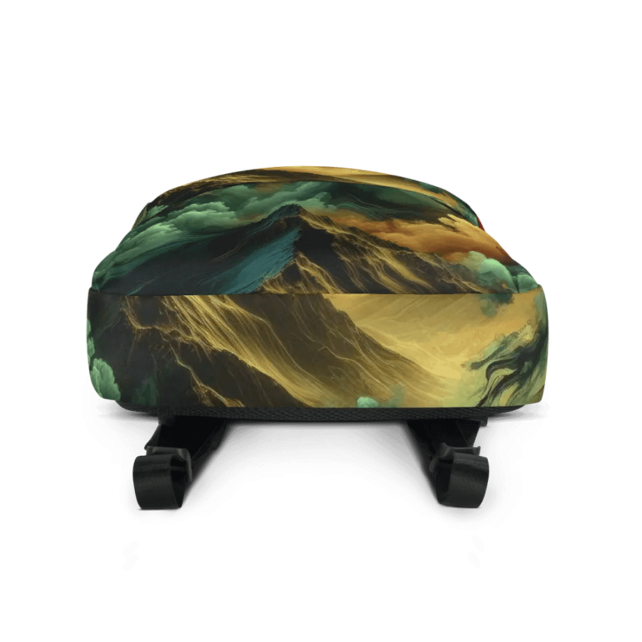 Swirling Spectrum All-Over Print Backpack product image (4)
