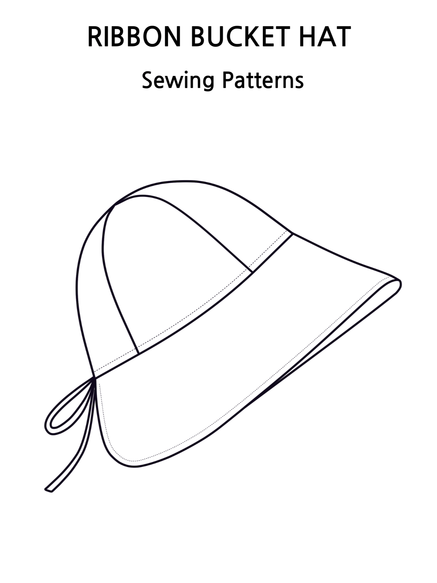 [PDF] Hat making DIY full size download print PDF file product image (8)