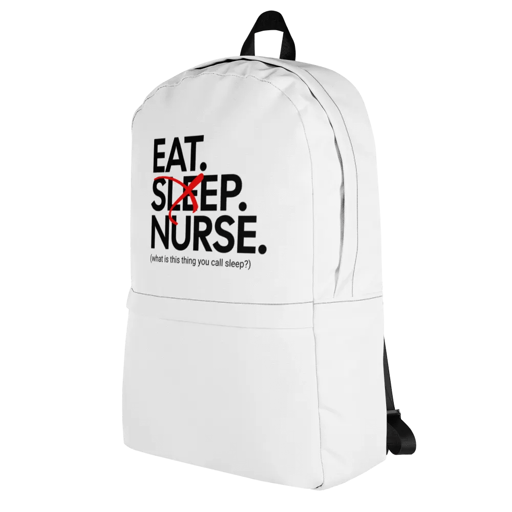 Eat Sleep Nurse Backpack product image (3)